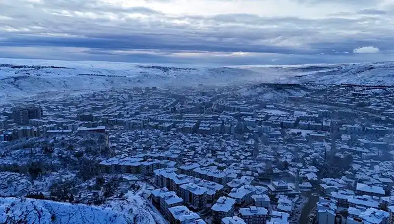 Çankırı'da Eksi 12 Derece! Soğuk Hava Uyarısı Gerçekleşti